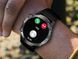 Smartwatch HK87 powiadomienia połączenia Bluetooth sport tętno ciśnienie, Czarny