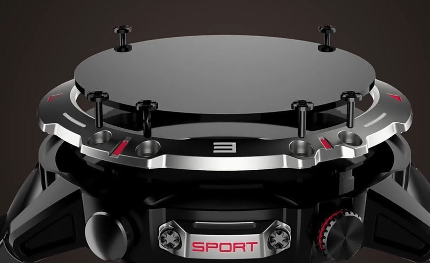 Smartwatch HK87 powiadomienia połączenia Bluetooth sport tętno ciśnienie, Czarny