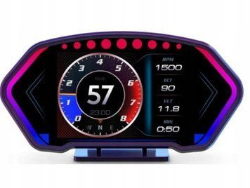 P3 HUD Wyświetlacz OBD &ndash; Prędkość, Turbo, Temperatura, Wielofunkcyjny