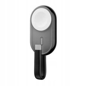 VEGER powerbank 1200 mAh do zegarka kompatybilny z Apple Watch Pomme czarny, Czarny