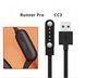 Ładowarka kabel USB do smartwatch 4 PIN 2,6mm do zegarka magnetyczny