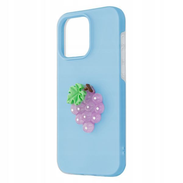 ETUI NA TELEFON CASE NAKŁADKA DO SAMSUNG GALAXY A57 5G MOTYW OWOCOWY, Niebieski