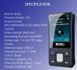 MP3 przenośny odtwarzacz RUIZU X55 Bluetooth 500mAh, Czarny