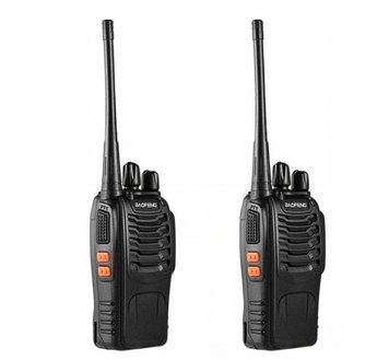 Kr&oacute;tkofal&oacute;wka KNP 2x Baofeng BF-888S WALKIE-TALKIE PMR DUŻY ZASIĘG