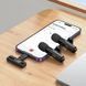 Mikrofon bezprzewodowy podw&oacute;jny Lightning / USB C Hoco czarny