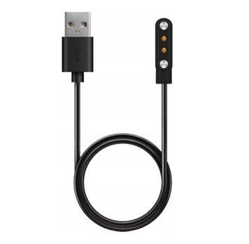 Ładowarka kabel magnetyczny USB do smartwatch 2 PIN 3,5mm do zegarka
