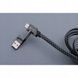 Kabel 4w1 Forcell C241 60W PD/QC &ndash; USB-C/A do Lightning/C, Nylon 1m, Czarny