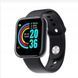 Smartwatch sportowy D20 krokomierz monitor snu USB, Czarny