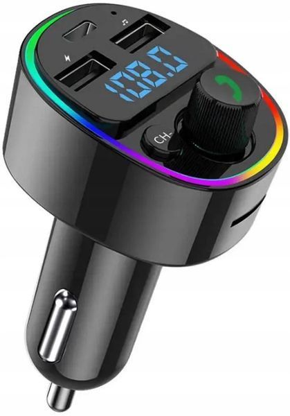 Uniwersalny transmiter G67 FM Bluetooth 5.0 z ochroną przed przegrzaniem