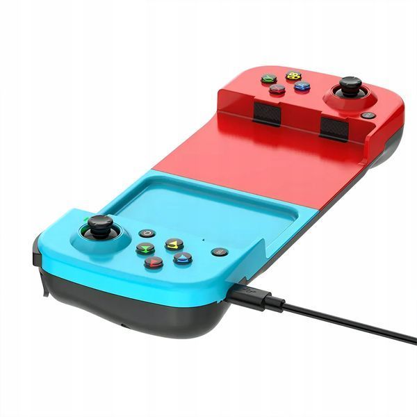 Gamepad bluetooth do telefonu Android iOS PC PS3 z uchwytem na smartfon, wielokolorowy