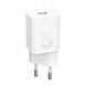 Ładowarka sieciowa Baseus USB-C 25W PD QC 3.0 AFC + kabel USB-C, Biały