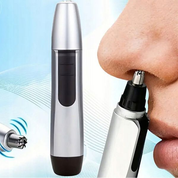 Trymer do nosa uszu depilator elektryczny bezbolesny stal