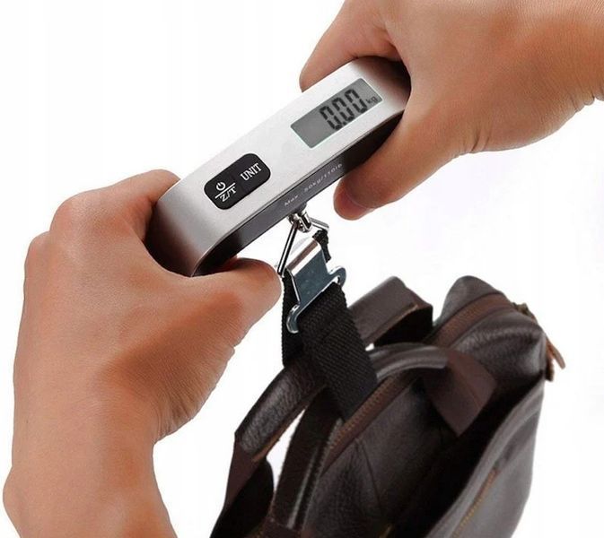 Waga Bagażowa Naxan Hakowa Turystyczna 10g - 50kg Z Termometrem Ręczna LED