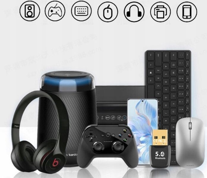 Adapter Bluetooth PC - 5.4 Bluetooth, USB, Bluetooth Stick