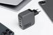 Szybka ładowarka Forcell F-Energy GaN 100W USB-A 3xUSB-C PD QC4.0 szara, Szary