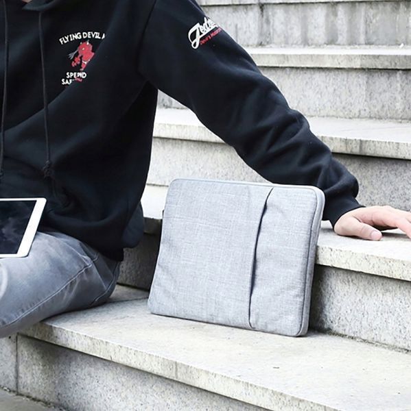Torba pokrowiec na laptopa 14" do MacBook Air/Pro 13&ndash;14,2" ochrona i etui, Szary