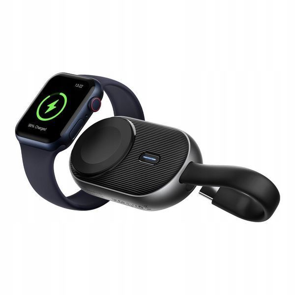 FORCELL Powerbank F-Energy Mini Power Watch 1200mAh czarny, Czarny
