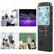 DYKTAFON T60 ZESTAW PROFESJONALNY CYFROWY PODSŁUCH AUDIO 8Gb, Czarny