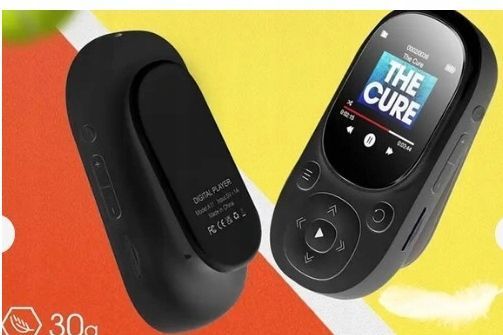 Odtwarzacz MP3/MP4 Digital LCD 1. 44 ekran 64GB pamięci z radiem, Czarny