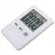 Minutnik kuchenny cyfrowy timer LCD magnes stoper duży ekran, Biały
