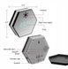 Kamera WiFi Full HD detekcja ruchu audio 2-way IR 15m mini, srebrny