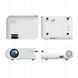 Mini Projektor LED 1280x720P 4000 LM HDMI USB VGA Do Film&oacute;w i Gier, inny