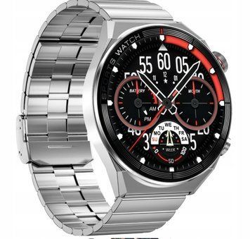Smartwatch DT3Mate EKG GPS, Powiadomienia, 1.5" Dotykowy Ekran, Monitor Snu