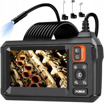 Kamera INSPEKCYJNA DUO ENDOSKOP DWIE KAMERY 5M 8LED 2x FullHD LCD 5.5mm PRO