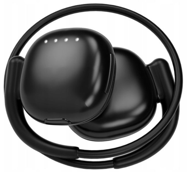 Zestaw MP3 64GB Bluetooth FM E-book + Słuchawki Bezprzewodowe Sportowe IPX7, Czarny