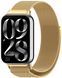 Bransoleta do Xiaomi Redmi Watch 4, Xiaomi Mi Band 8 Pro czarny złoty, złoty
