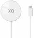 Ładowarka indukcyjna aluminiowa XQISIT 15W - MagSafe z kablem USB C biała, Biały