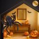 Realistyczne Pająki na Halloween 10 sztuk Straszna Dekoracja 3x3 cm