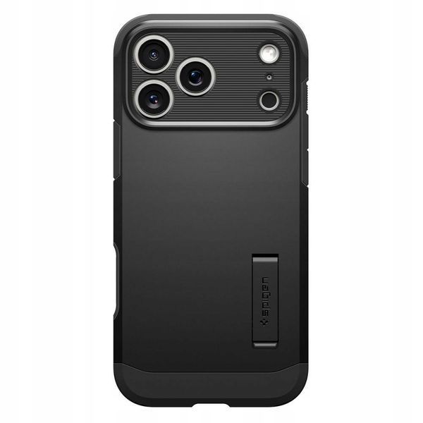 Etui ochronne do iPhone 17 Pro wzmocnione, dwuczęściowe, magsafe, Czarny