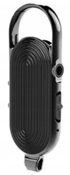 Mini dyktafon brelok Patrul S22 8GB MP3 WAV USB redukcja szum&oacute;w DSP, Czarny