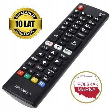 Pilot Do Telewizora LG SMART TV FULL HD 4K Pilot Zamiennik ALP-T-219