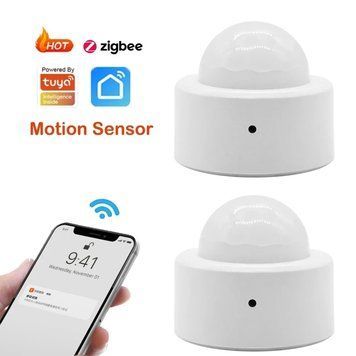 Zigbee 3.0 Tuya inteligentny Mini ludzki ruch ciała przetwornik PIR czujnik