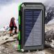 POWERBANK 20000mAh SOLARNY UNIWERSALNY LATARKA MOC, Czarny