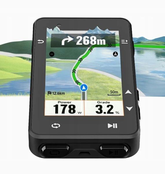 Licznik rowerowy bezprzewodowy IGPSPORT IGS630, Czarny