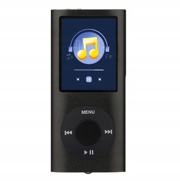 Metalowy miniodtwarzacz z ekranem MP3 MP4, radiem FM i obsługą kart pamięci, Biały