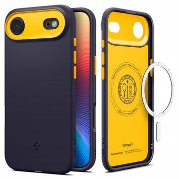 SPIGEN NANO POP MAG MAGSAFE IPHONE 17 AIR BLUEBERRY NAVY, Niebieski