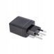 Ładowarka sieciowa do Telefonu do smartwatcha MXTC-01 1 USB 1A 5w Czarna, Czarny