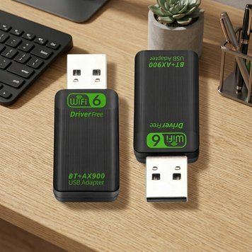 Adapter WiFi 6 Bluetooth 5.3 USB szybkie, stabilne i nowoczesne połączenie