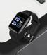Smartwatch z Bluetooth pomiarem aktywności i powiadomieniami SMS, Czarny