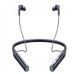 Słuchawki Bluetooth 5.0 neckband 800mAh MicroSD 100h pracy, Czarny