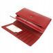 4U Cavaldi portfel sk&oacute;ra naturalna czerwony H22-1-DBF-1904 RED - kobieta, Czerwony