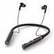 Słuchawki Bluetooth 5.0 neckband 800mAh MicroSD 100h pracy, Czarny