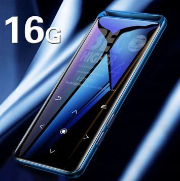 BENJIE odtwarzacz MP3 bezstratny ekran dotykowy M6 16 GB radio FM, dyktafon