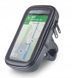 Uchwyt rowerowy wodoodporny na telefon 6,5" 360&deg; czarny