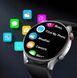Smartwatch Riversong Motive 6C Pro czarny rozmowy stal pulsometr sen kroki, Szary