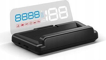 Wyświetlacz HUD C500 OBD2 - Projektor na Szybę Samochodowy Head-Up Display